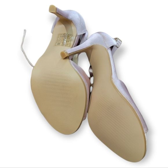 (SOLD) ASOS True Decadence Light Pink (Plush) Embellished Heeled Sandal 7.5 - Picture 12 of 16